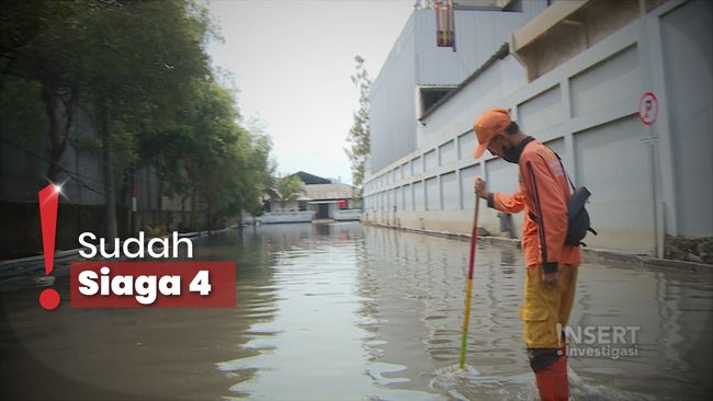 Banjir Rob Melanda Utara Jakarta, Warga Sibuk Cari Cuan Tambahan