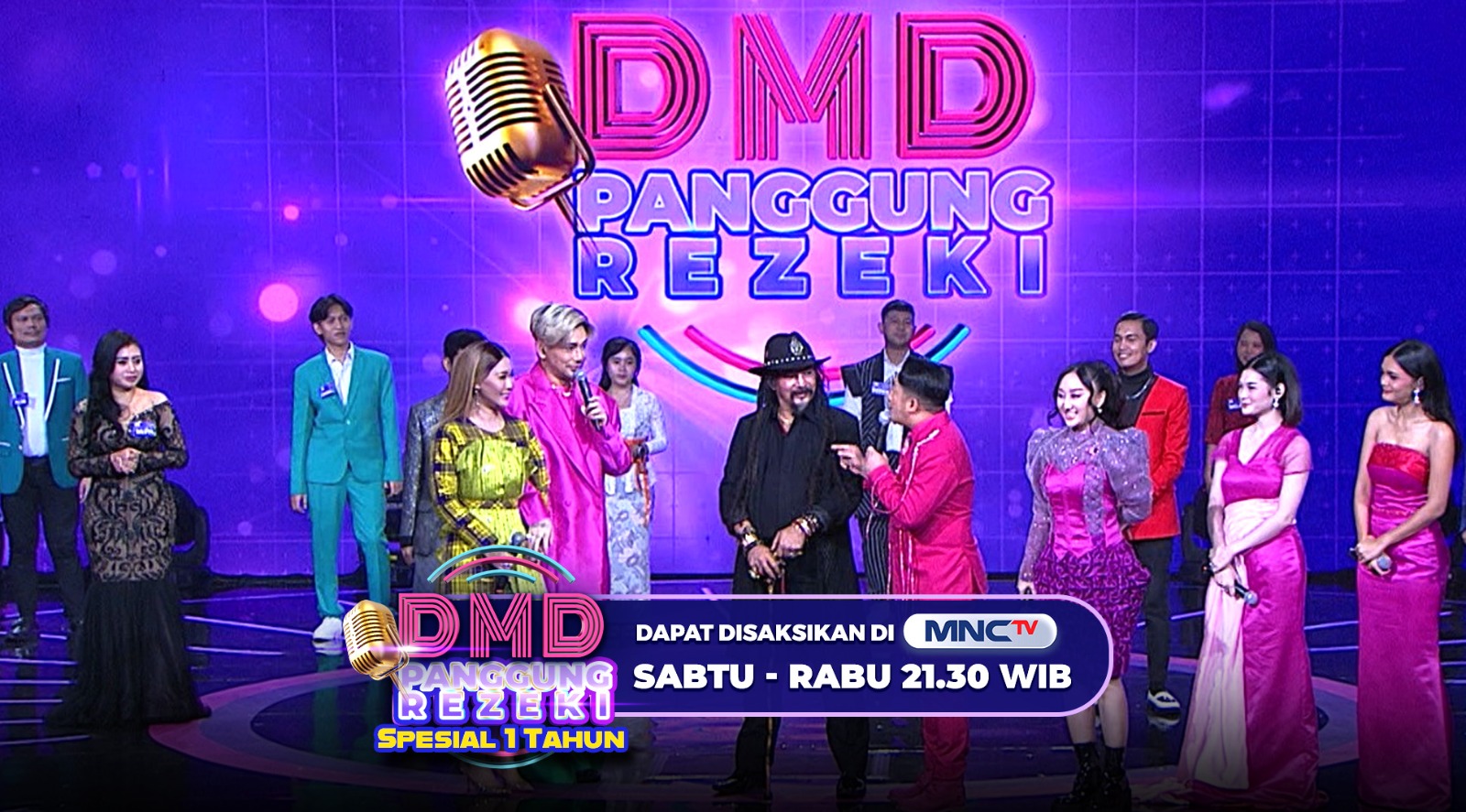 Spesial 1 Tahun, Bertabur Bintang dan Banyak Kejutan di DMD Panggung Rezeki : Okezone Celebrity
