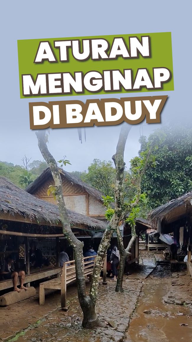 Video: Penjelasan Kepala Desa soal Aturan Menginap di Rumah Adat Baduy