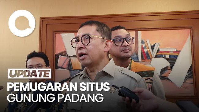 Video Fadli Zon Berharap Ada Pemugaran Situs Gunung Padang