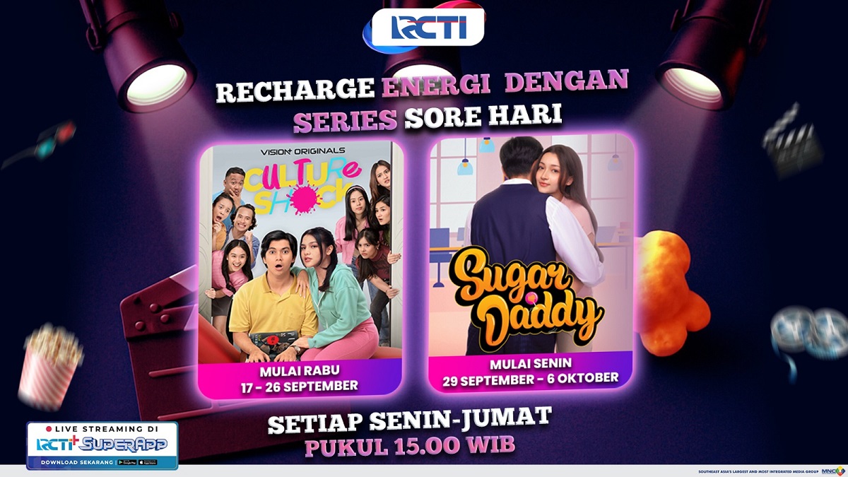 2 Series Seru VISION+ Tayang di RCTI, Siap Temani Sore Anda : Okezone Celebrity